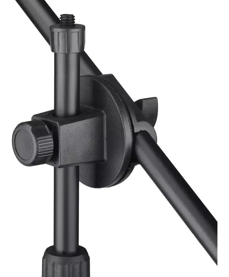 🎤 Soporte Pedestal de Micrófono con Brazo Boom Metálico | Altura Ajustable de 80 cm a 1.6 m