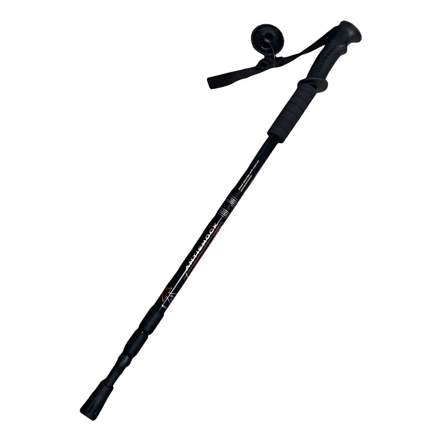 Bastón de Trekking Plegable y Ajustable | Antishock | Aleación de Aluminio | 2 Unidades + Accesorios