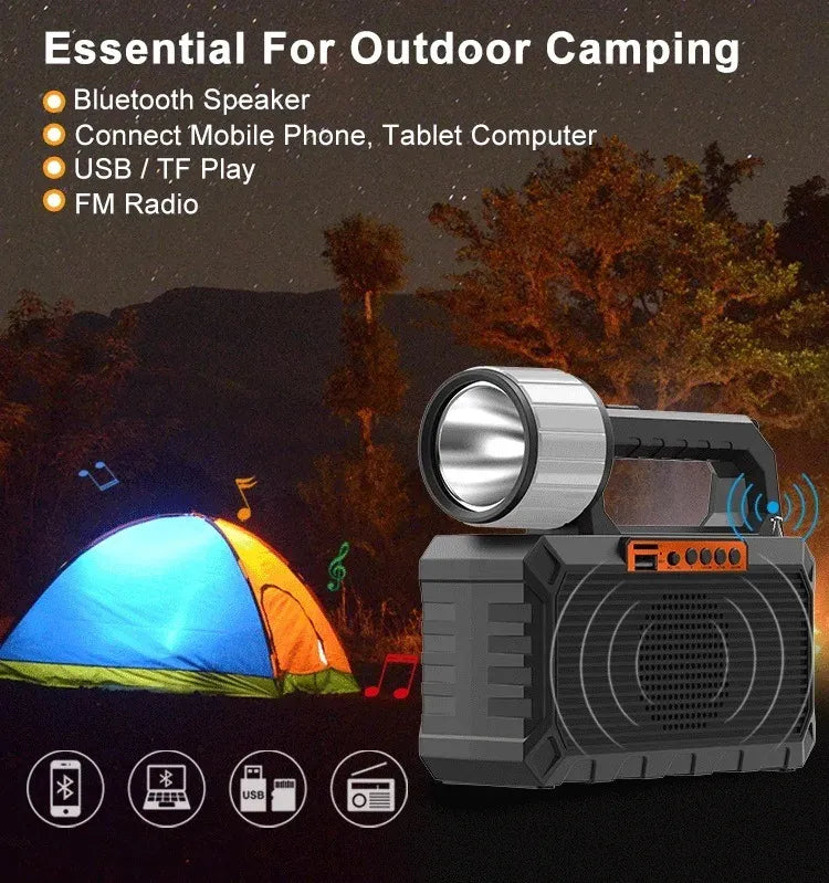 🔋 Kit de Energía Solar 4 en 1 | Linterna + Ampolletas LED + Radio + Carga USB | Easy Power EP-0118