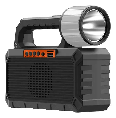 🔋 Kit de Energía Solar 4 en 1 | Linterna + Ampolletas LED + Radio + Carga USB | Easy Power EP-0118