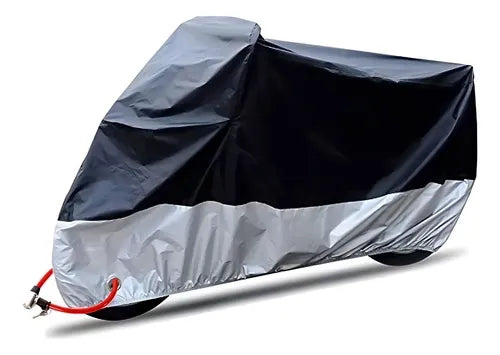 🏍️ Funda Impermeable para Moto o Cuatriciclo + Bolsa de Almacenamiento | Universal | 24.5 x 12.5 cm