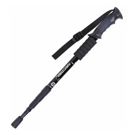 Bastón de Trekking Plegable y Ajustable | Antishock | Aleación de Aluminio | 2 Unidades + Accesorios